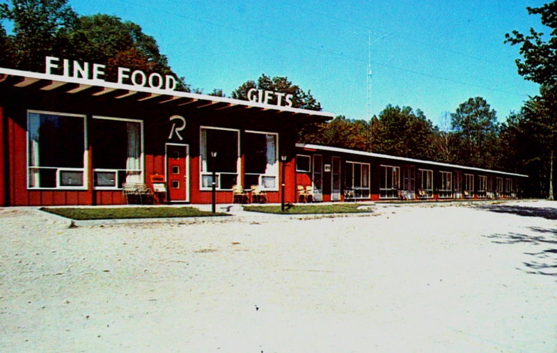 Revords Motel and Restaurant (Dune Shores Resort) - Old Postcard (newer photo)